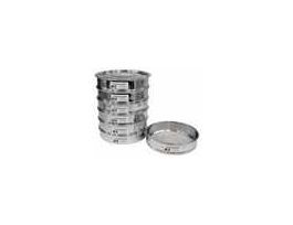 Soil Sampling Sieve Set, Stainless Steel, 2" Height