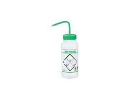 Safety Labeled Wash Bottle, methanol