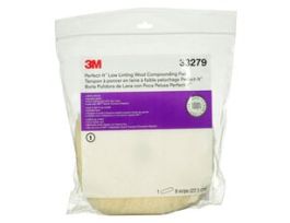 3M™ Perfect-It™ Low Linting Wool Compounding Pad, 33279, 9 in, 6 per case
