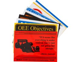 Assorted Reliability Labels, 3.5" H x 5" W x 0.006" D, Multi-Color