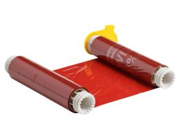 BBP85 Series R10000 Printer Ribbon, Each, Red, 8.8" W