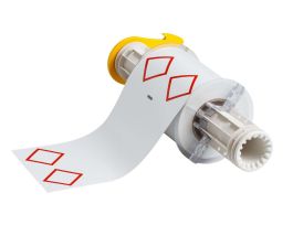 BBP85 GHS CLP Chemical Labels 4.134 in H x 6.102 in W Red on White 90/RL