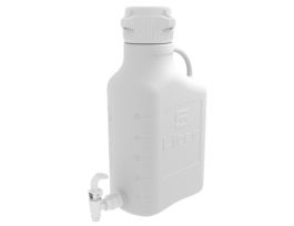 Carboy, HDPE, 83 mm Cap, Spigot; 5 L