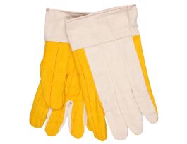 GLOVES GOLDEN WHITE KNITWRIST S DZ 1PR