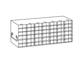Upright Freezer Rack for 25-Place Slide Boxes, 7 x 6 Array