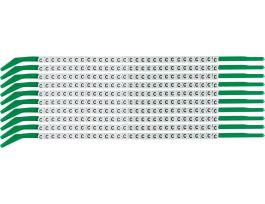 ClipSleeve Wire Markers Size 09 Nylon 18 AWG - 18 AWG, C Pack of 300 Each