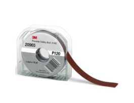 3M™ Portable Utility Cloth Roll 314D, P80 J-weight, 1 in x 12 yd, 5 ea/Case