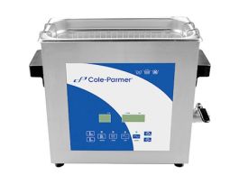 6 Liter Ultrasonic Cleaner with Digital Timer and Heat, 230 VAC