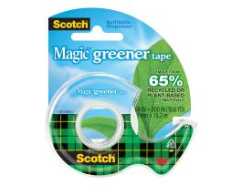 Scotch® Magic™ Greener Tape 123, 3/4 in x 600 in (19 mm x 15,2 m)