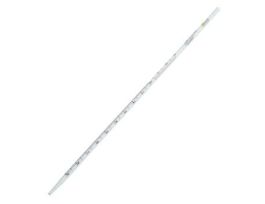 Standard-Length Serological Pipette, 1mL, Indv. Wrap, Paper/Plastic, Sterile; 800/Cs