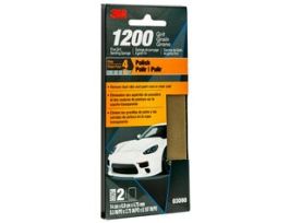 3M™ Fine Grit Sanding Sponge 03090, 1200 Grit, 12/Case