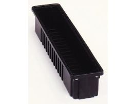 BOX DIV TOTE 8.2L NAT PP 24.5X4.5X4.5IN