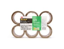 Scotch® Sealing Tape 371, Variable Color, Variable Width x Variable Color