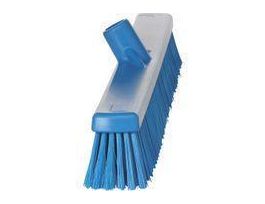 BROOM SM PARTICLE PUSH FLOOR BLUE 16.4IN