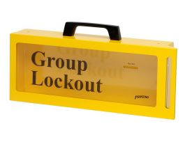Wall-Mount or Portable Steel Lockout Box