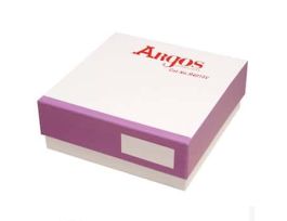 Cardboard Freezer Box, 5 x 5 x 2"; Violet