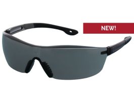 In-Sight Safety Glasses with Smoke Premium Anti‑Fog Lens