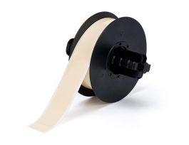 B30 Series Low-Halide Polyester Labels 1.125 in W x 100 ft L Tan
