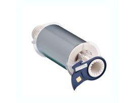 All Weather Permanent Adhesive Vinyl Label Tape for BBP85 Printer - 6" Gray