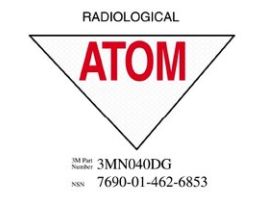3M™ Diamond Grade™ Damage Control Sign 3MN040DG, "RADIOLOG", 11.5 in x 8 in, 10/Package