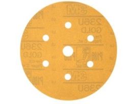 3M™ Hookit™ Gold Disc Dust Free 236U, 01079, 6 in, P180, 100 discs per carton, 4 cartons per case