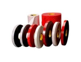 3M™ VHB™ Tape 4947F, Black, 1 in x 36 yd, 45 mil, Film Liner, 9 rolls per case