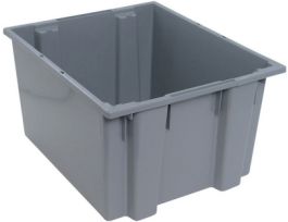 23.5INX19.5INX13IN STACK NEST TOTE GRAY