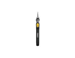 Cordless Lighted Screwdriver (Bits per Set: 6)