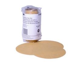 3M™ Stikit™ Gold Paper Disc 216U, 01200, 6 in, P800A grade, 75 discs per roll, 6 rolls per case