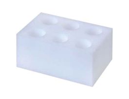 Homogenizer Foam Block, 6 x 50 mL Centrifuge Tubes; 1/EA
