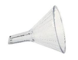 VWR FUNL RIBBED 146MM DIA 16OZ EA