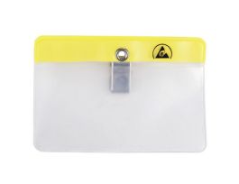 BADGE HOLDER HRIZNTL ANTI-STAT.