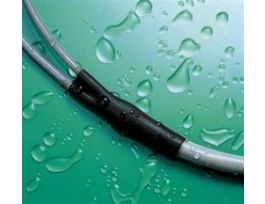 3M™ Thin-Wall Heat Shrink Tubing EPS-300, Adhesive-Lined, 3/8-6"-Black, 6 in length pieces, 10 pieces/pack, 10 packs/case