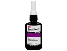 3M™ Scotch-Weld™ Threadlocker TL22, Purple, 50 mL Bottle, 10/case