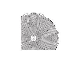 8" Chart Paper, 0 to 100 F/C, 7 Day; 60/Pk