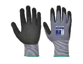 GLOVE DERMIFLEX CE NYLON/PU BLACK LARGE