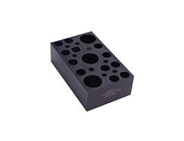 96 Well Non-SkIRted PCR Plate Block for Use with Digital Dry Blocks