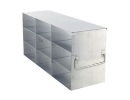 Upright Freezer Rack for Standard 3" Boxes, 3 x 3 Array