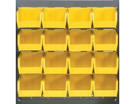18INX19IN LOUVERED PNL W 16 QUS210YELLOW