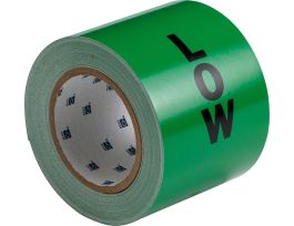 IIAR Pipe Banding Tape - Roll Form, Pressure Sensitive Vinyl, Low