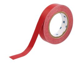 Solid Color Banding Tape for Pipe Marking - Roll Form, Pressure Sensitive Vinyl, Red, 1" x 30 Yd