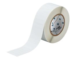 Metallized Polyester Rating Plate and PCB Labels 0.5in H x 2in W LGT GR 3000/RL