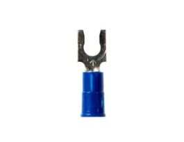 3M™ Scotchlok™ Locking Fork Vinyl Insulated, 100/bottle, MV14-8FLX, spring-like tongue firmly fits around the stud, 500/Case