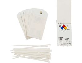 Tag: TARGET ORGANS AFFECTED HEALTH HAZARD: FIRE HAZARD  Polyester 5.75x3 25PK