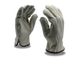 PREMIUM GRAIN PIGSKIN DRIVER, THINSULATE® LINED, SHIRRED ELASTIC BACK, KEYSTONE THUMB