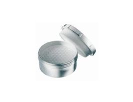 Mercury Collector Jar with Integrated Sponge and Perforated Plate