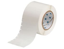 Harsh Environment Multi-Purpose Clear Polyester Labels for 3" Core Printers - 0.5" x 1"