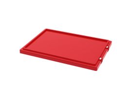 LID FOR NEST & STACK TOTES 35200 RED
