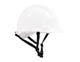 Optional Chin Strap, 4-Point Black, Fits JSP Evolution 6100 Hard Hats