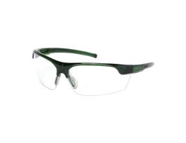 XTRICATE C, Clear Lens, Fogless3Sixty, Dark Green Frame, Compact Design